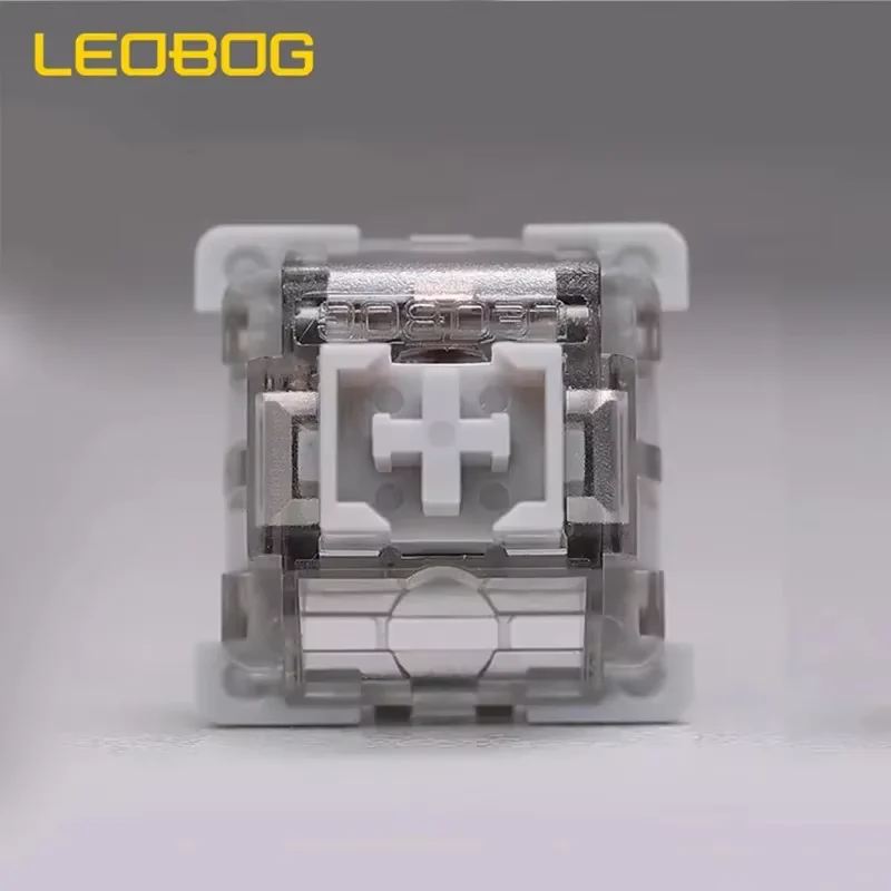 LEOBOG V3 СерыеДеревянные переключатели 3-контактные 40 Gf предварительно смазанные для DIY MX Switch Механическая клавиатура HIFi Hots Wap Kits Переключатели 19 мм Пружина