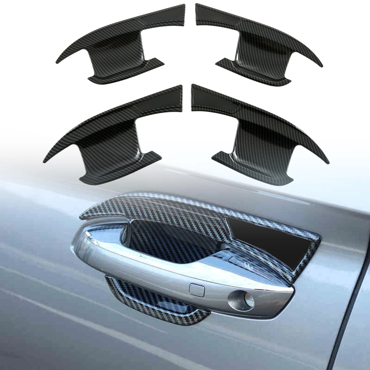 Автомобильные аксессуары для BYD Song Plus Champion Edition Seal U Sealion 6 EV DM-i 2021-2025, внешняя дверная ручка, чаши, накладка, 4 шт.