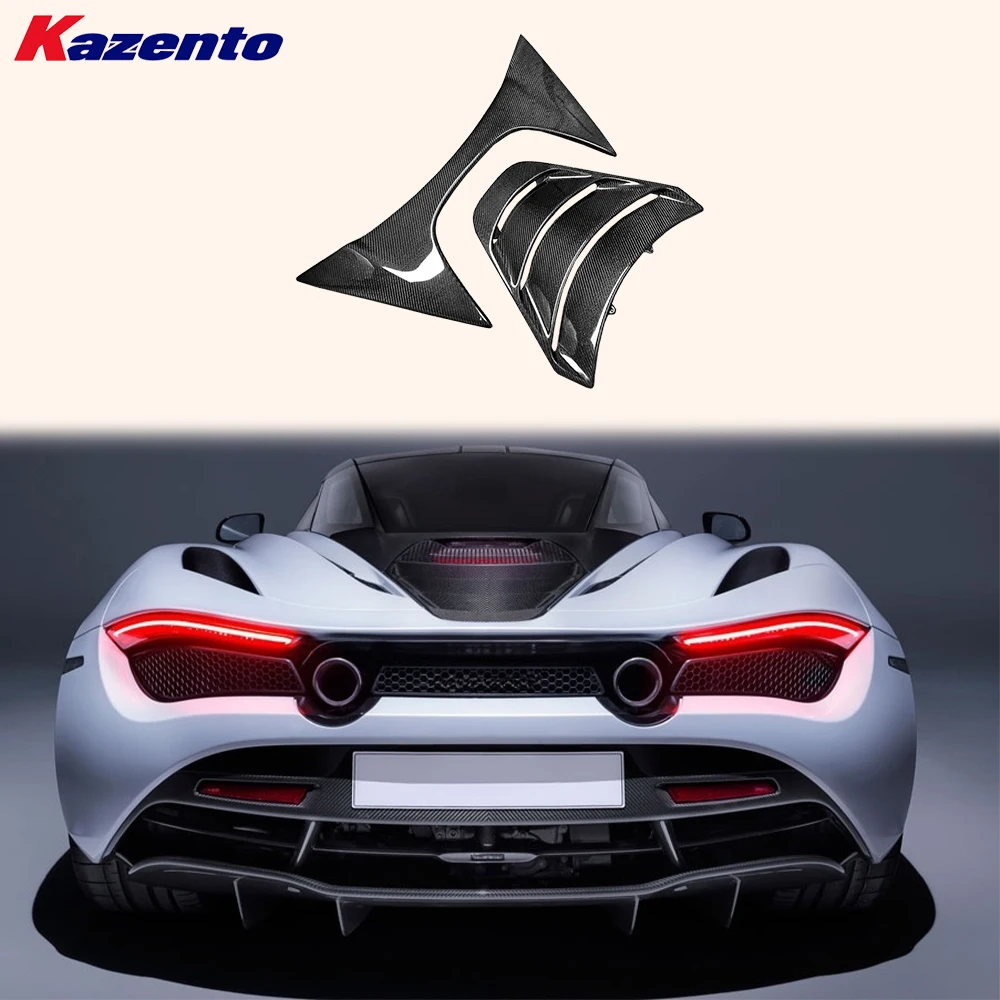 Для Maclaren 720S Spider 2017-2023 карбоновый OE стиль задняя крышка воздухозаборника багажника