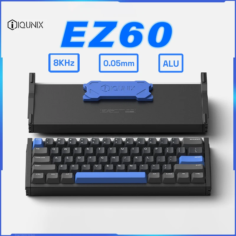 Магнитный переключатель клавиатуры Iqunix EZ60 серии E-Sports, 8k, опрос, ворота, нефрит, Магнитный Переключатель Ez Driver Valorant Gaming