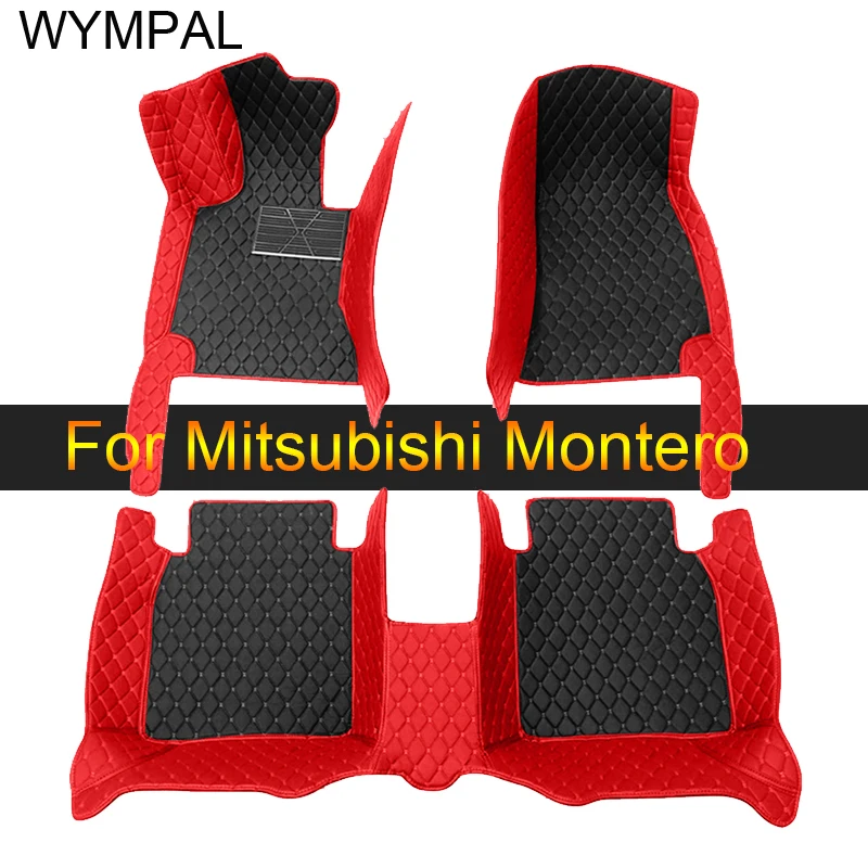 Автомобильные коврики для Mitsubishi Montero Outlander Airtrek CU ZE ZF 2001 ~ 2006, кожаные коврики, коврики, автомобильные аксессуары 2002 2003