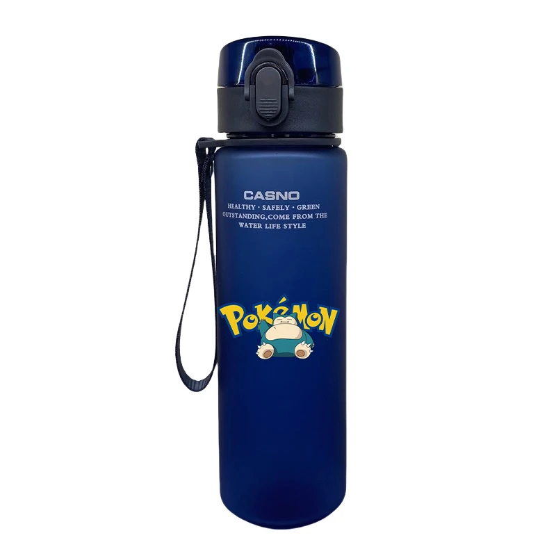 Фото Мультфильм Pkm Charizard Jigglypuff Charizard Pikachu пластиковая противокапельная бутылка для воды аниме портативная большая емкость чашка для фитнеса подарок №3