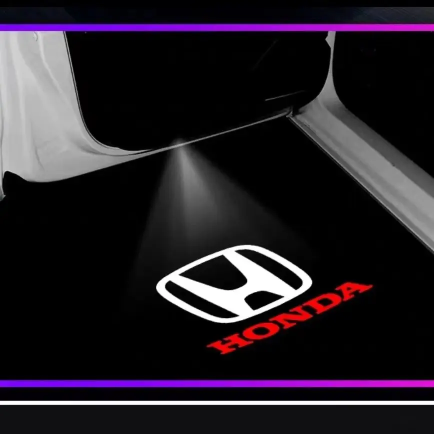 Фото Автомобильный проектор, проекция двери, атмосфера, создана для Honda Accord Fit CRV Jazz HRV preвстроенное представление, легендарный Crosstou №2