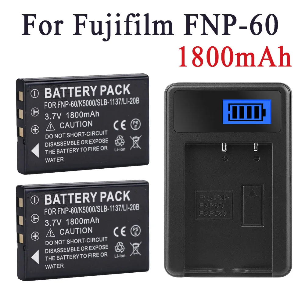 1 шт. NP-60 FNP60 NP60 SLB 1137 1037 CNP-30 K5000 D-Li2 Li-20B аккумулятор для Fujifilm Finepix F50I F501 F401 ZOOM F410 F601 F601Z