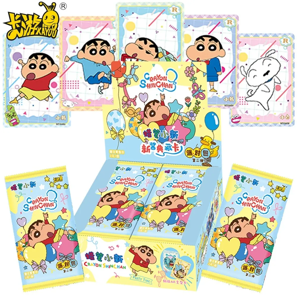 KAYOU Crayon Shin Chan Коллекционная карта High Score Family Аниме Персонаж Kazama Tōru Креативная коллекционная карта Веселый подарок для друзей