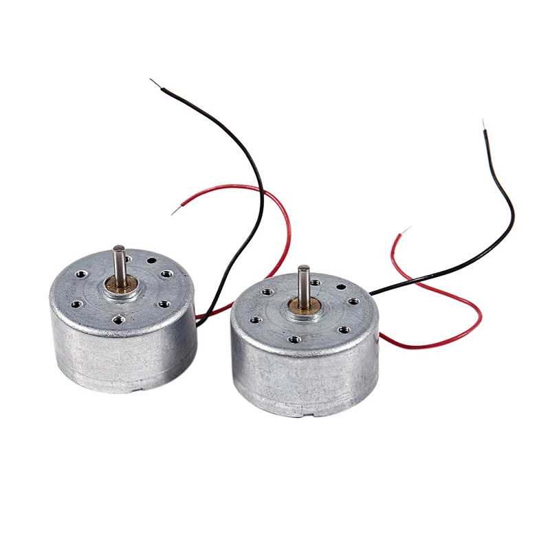 Микродвигатель RC300 6000 об/мин, 1,5-9 В постоянного тока для CD, DVD-плеера, 2 шт.