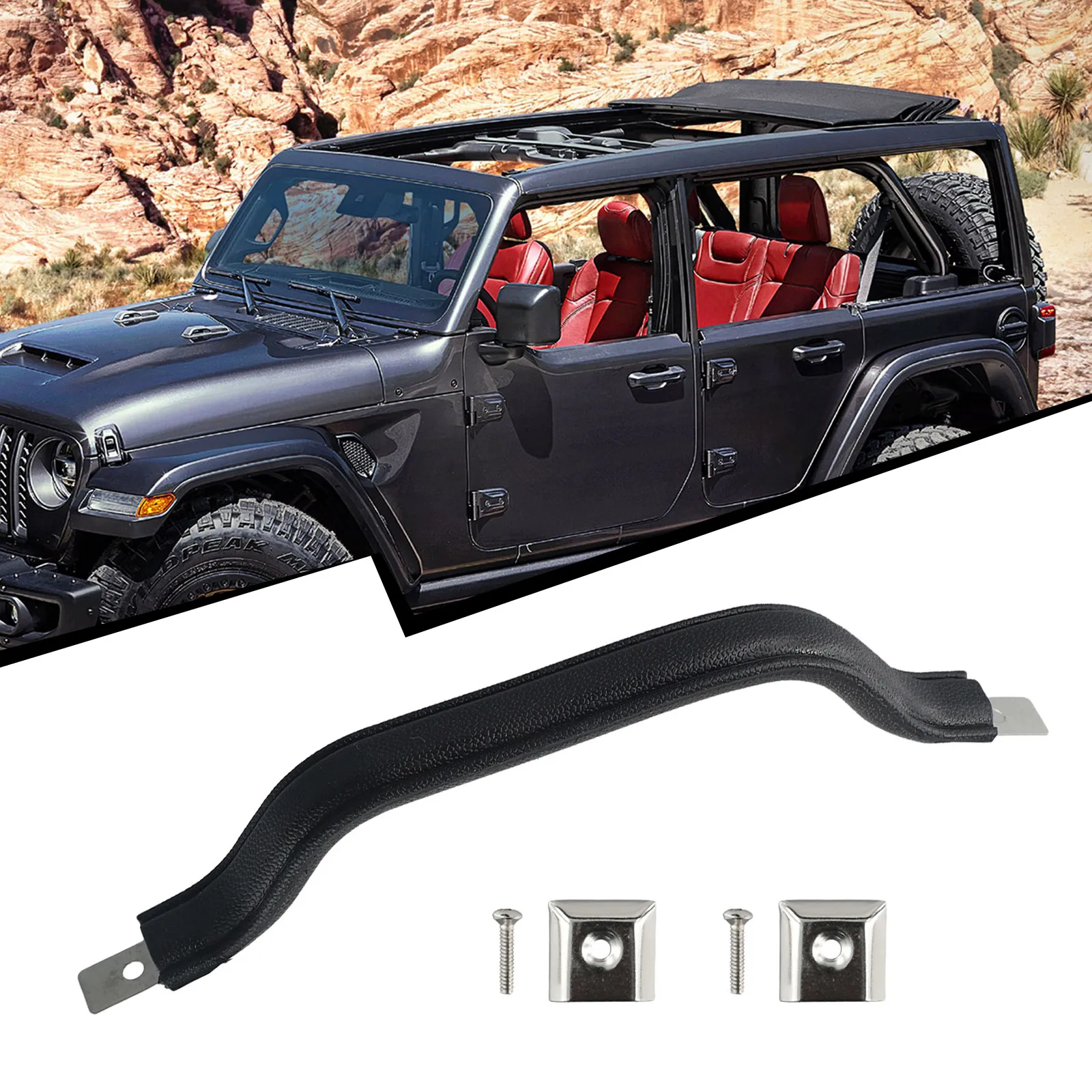 Ручка для межкомнатной двери автомобиля, Тяговый ремень для Jeep CJ 76-1986, для детской модели 76-83, для детской модели 1986, для модели 81-1986, для Wrangler (YJ)