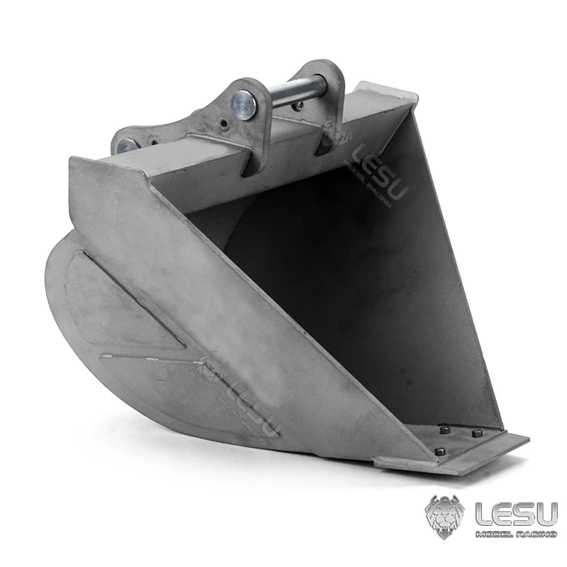 LESU AT-C0010-B 1/14 подходит для колесного экскаватора AC360, модификация короткого хвоста, быстросъемное сменное трапециевидное ведро