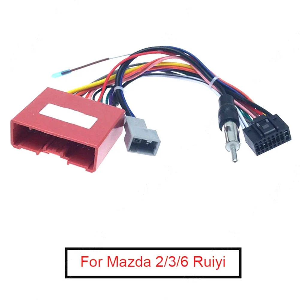 Фото Жгут проводов для Mazda 2/3/6 2008-2021, 16-контактный Новый жгут проводов, прочный высококачественный соединитель №2
