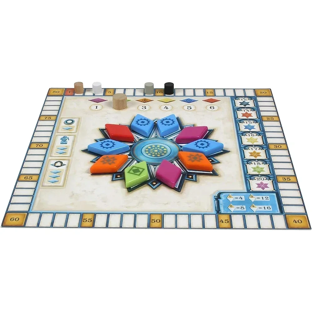 Фото Azul Summer Pavilion Настольные игры Стратегии Плитки Английская версия Игры для вечеринок Игры для развлечений Настольные игры №3