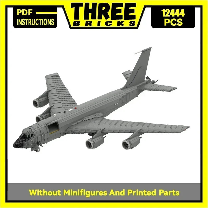 Moc строительные кирпичи военная модель WW2 KC-135R Stratotanker самолет технология блоки подарки рождественские игрушки наборы «сделай сам» сборка