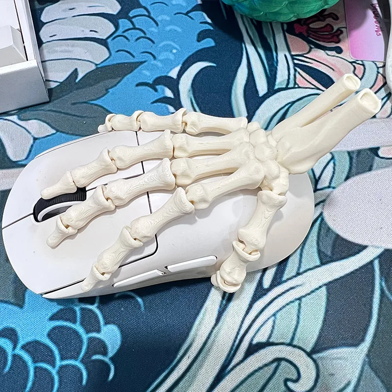 3d печатные ручные костяные украшения, украшения на Хэллоуин, подвеска в виде черепа, креативная модель ручной работы, онлайн-подарок знаменитостей, поделки