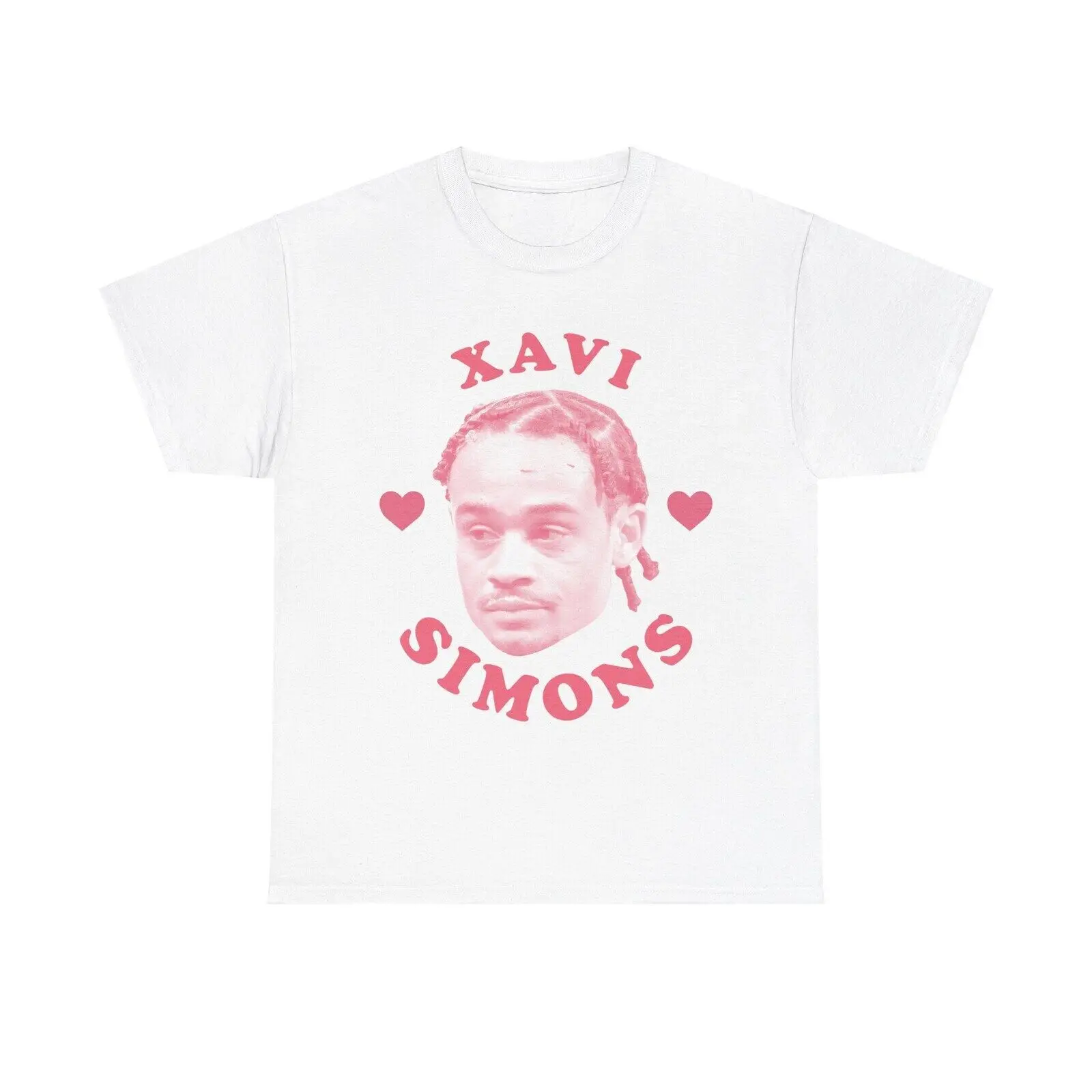 Футболка с розовым сердцем Xavi Simons