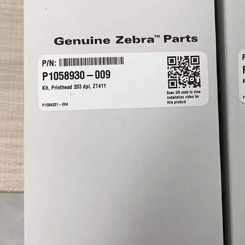 НОВАЯ оригинальная печатающая головка Zebra ZT411 203 DPI P 1058930 -009 печатающая головка