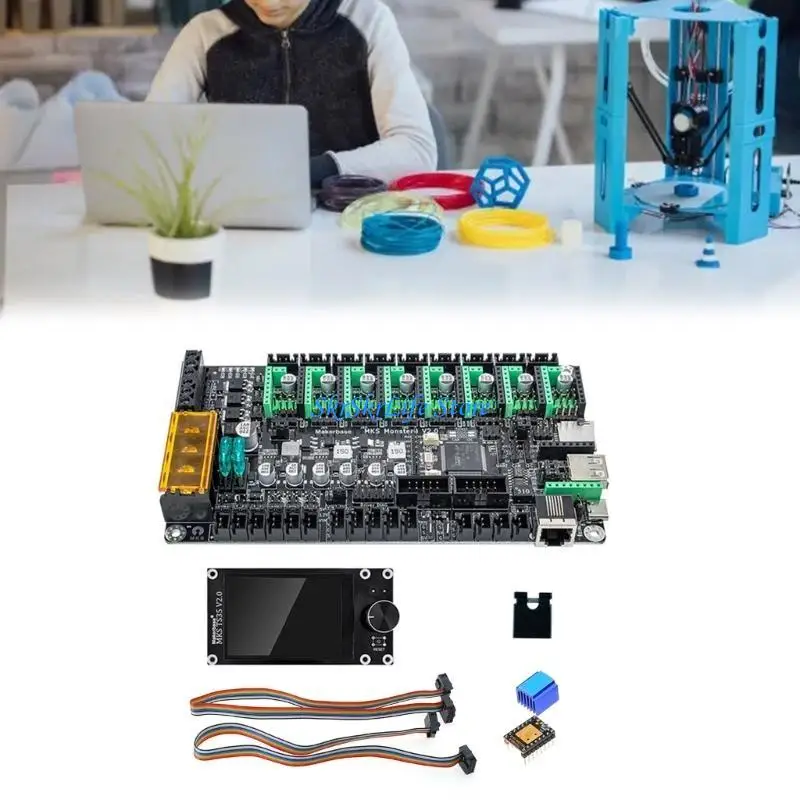 E65E -принтер MKS MONSTR8 V2 Управляющая плата MINI LCD12864 TS35 Экран для Voron 3D-печать