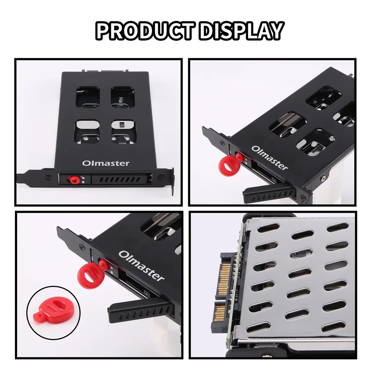 RIRI Oimaster Pci Mobile Rack Корпус для жесткого диска Чехол для 2,5-дюймового адаптера Sata Sdd Hdd