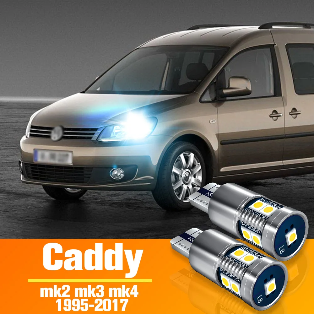 2 шт. светодиодный парковочный фонарь для VW Volkswagen Caddy mk2 mk3 mk4, аксессуары, лампа 1995-2017 2008 2009 2010 2011 2012 2013 2014 2015 20