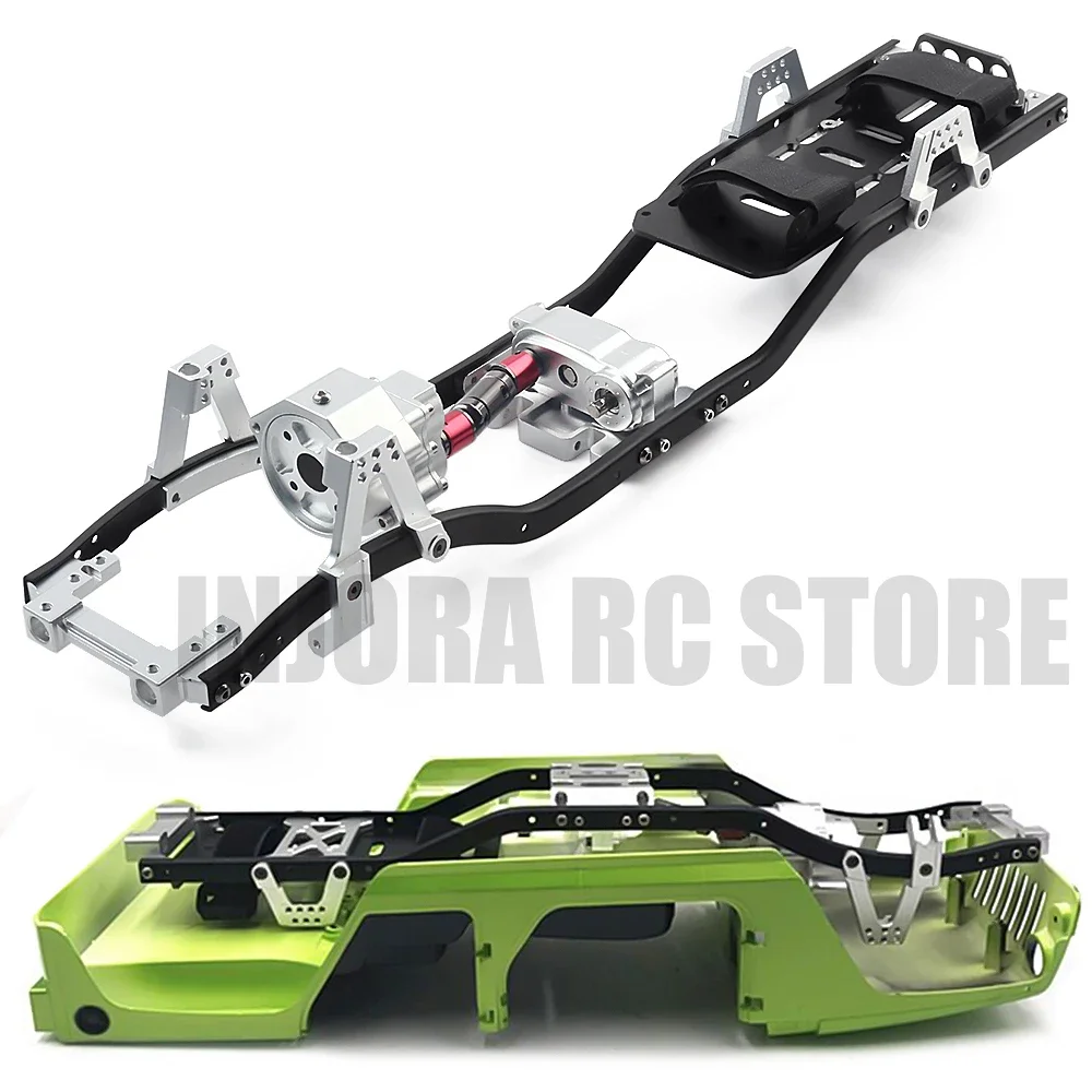 12,3-дюймовое шасси с колесной базой 313 мм для 1/10 RC Rock Climbing Car Axial SCX10 и SCX10 II 90046 90047 Детали для обновления