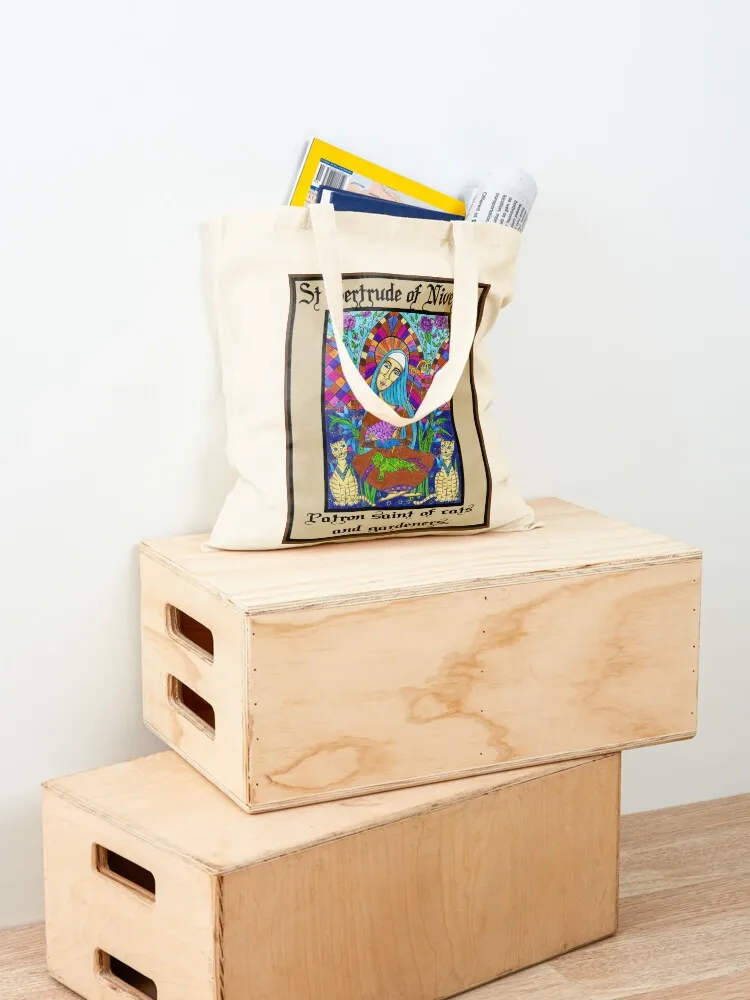 St Gertrude of Nivelles Tote Bag, сумка-тоут, женская сумка для покупок (art.: 3920cd992fb82) - 3920cd992fb82