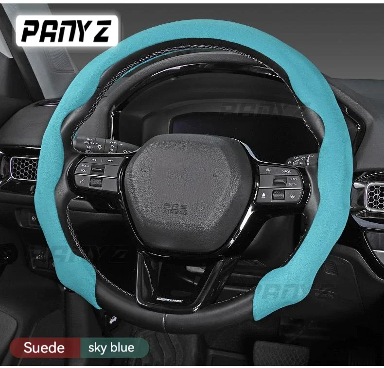 Фото Нескользящий автомобильный чехол на руль, замшевый для Buick Regal GT XT Excelle ENCORE ENVISION Vervno GS GL6, автомобильные аксессуары №2