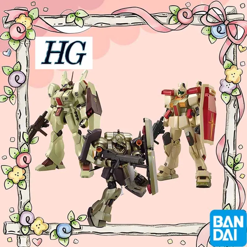 В наличии Bandai Original GUNDAM HG AMS-119 GEARA DOGA JEGAN (AXIS SHOCK IMAGE COLOR Аниме Фигурка Сборка Модель Игрушки