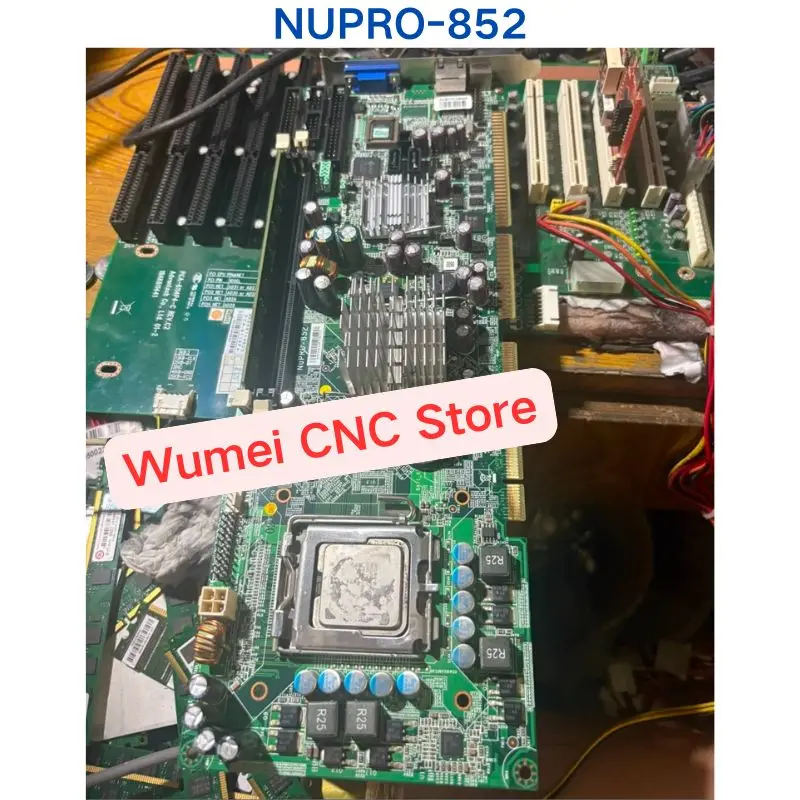 Подержанный тест OK NUPRO-852, материнская плата промышленного компьютера, один сетевой порт