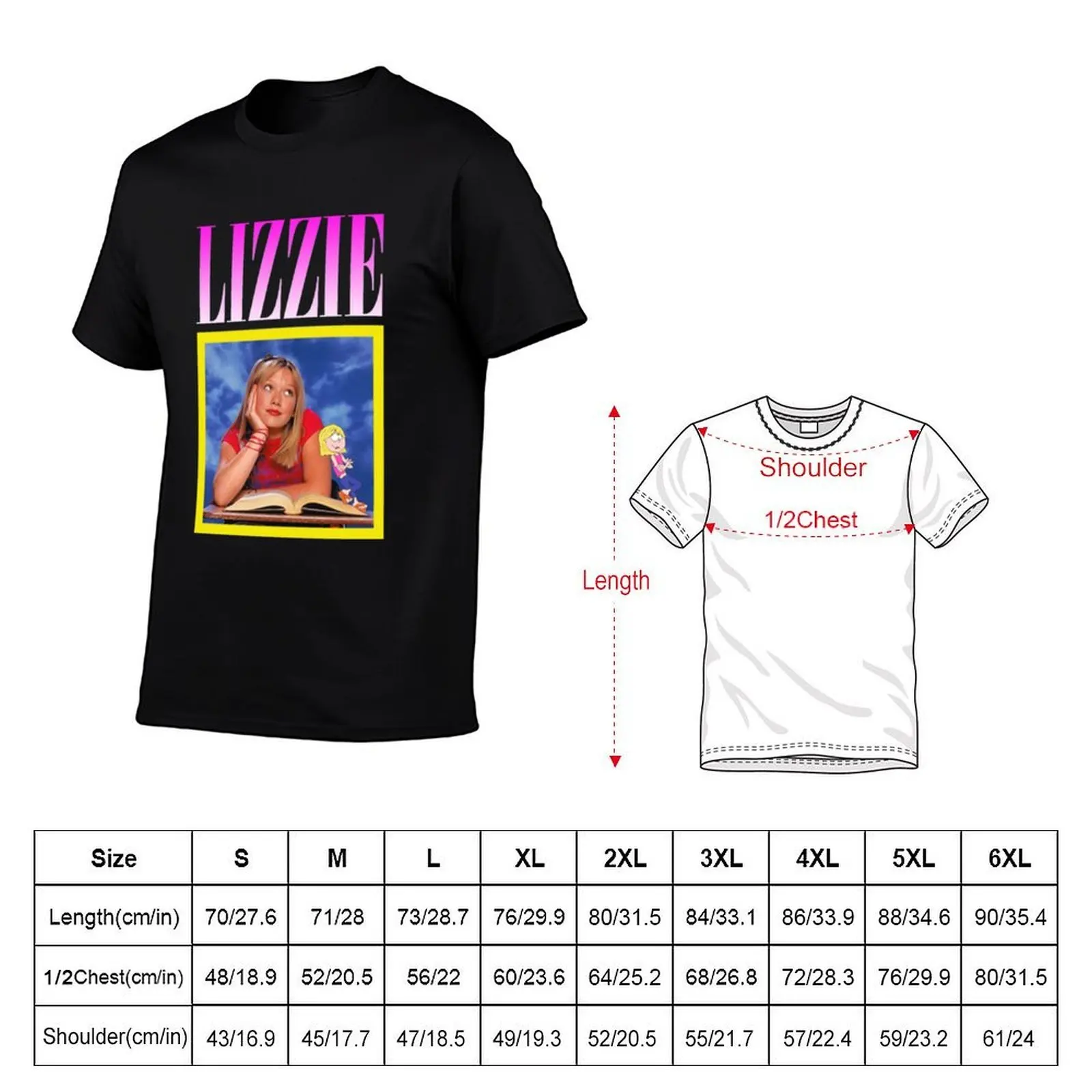 Lizzie McGuire 90s дизайн рубашки футболки с принтами забавные футболки мужская футболка (art.: 3920d24463231) - 3920d24463231