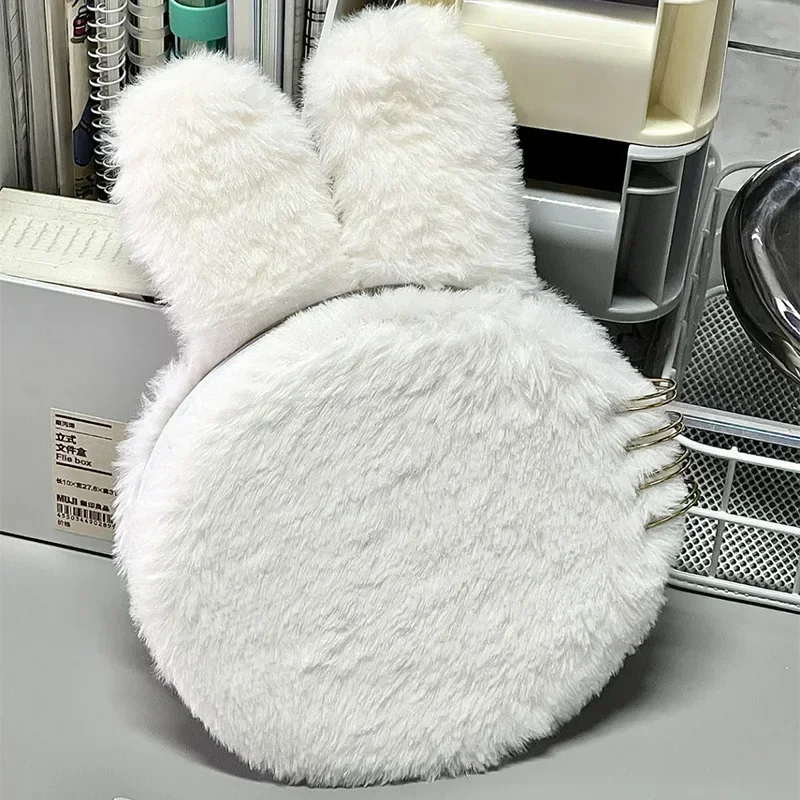 Фото Милый блокнот Miffy Kawaii аниме плюшевый мультяшный кролик Студенческая учебная официальная записная книжка портативный творческий Дневник игрушка для девочки подарок №5