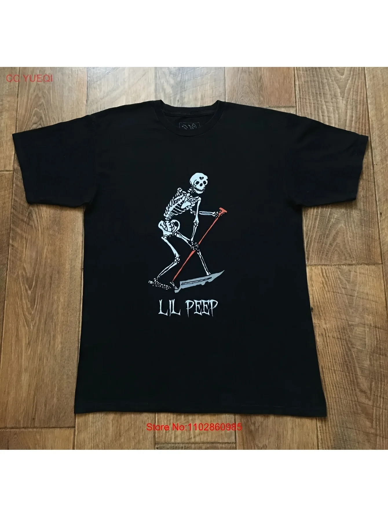 Lil Peep Schemaposse Black Grim Reaper футболка Merch Rap Punk Metal мужская MHarajuku женская одежда футболки большого размера A
