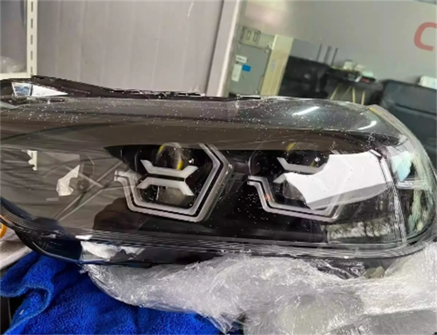 Автомобильная светодиодная фара дневные ходовые огни DRL для BMW X2 модифицированный поворотный сигнал oss