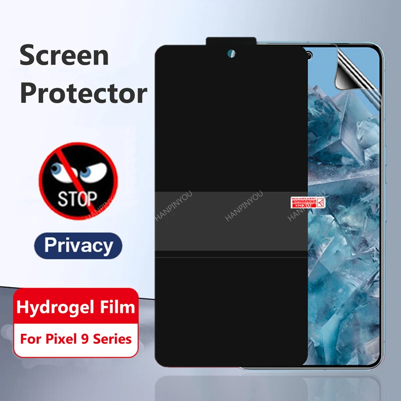 Для Google Pixel 9 Pixel9 Pro 9Pro XL 5G противошпионская Гидрогелевая пленка полное покрытие конфиденциальность мягкая защита экрана