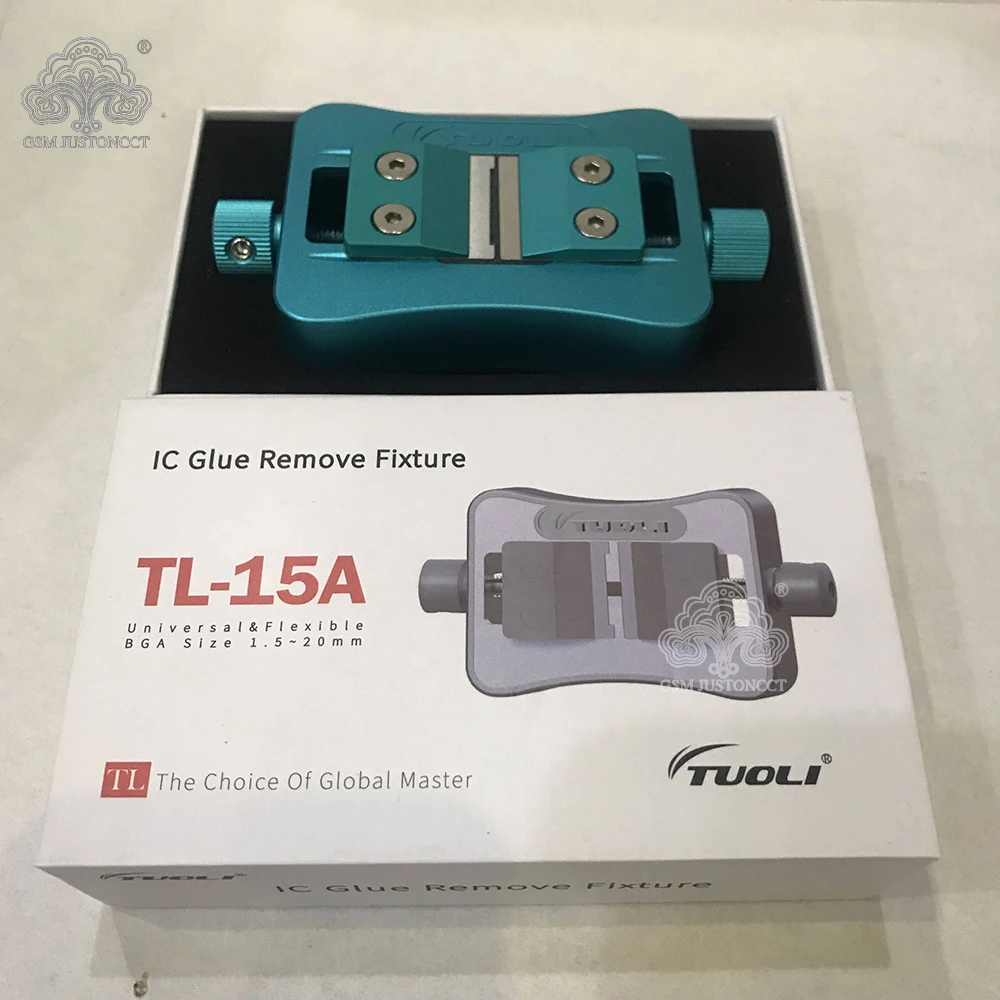 TL-15A Универсальный клей для процессора IC, приспособление для удаления BGA IC, размер 1,5-20 мм, держатель для пайки материнской платы, зажим для ремонта iPhone, инструмент для ремонта