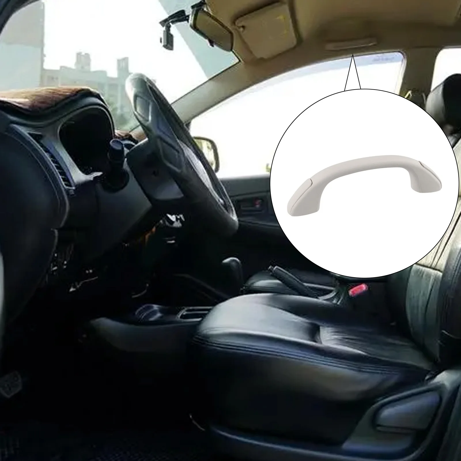 Ручка панели Hilux, внутренняя ручка автомобиля, модернизация салона автомобиля, серая автомобильная деталь, новый сорт, номер детали OEM 74611-0K040