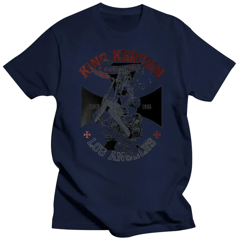 Фото Мужская футболка King Kerosin, белая футболка kuпод заказ, 3XL №2