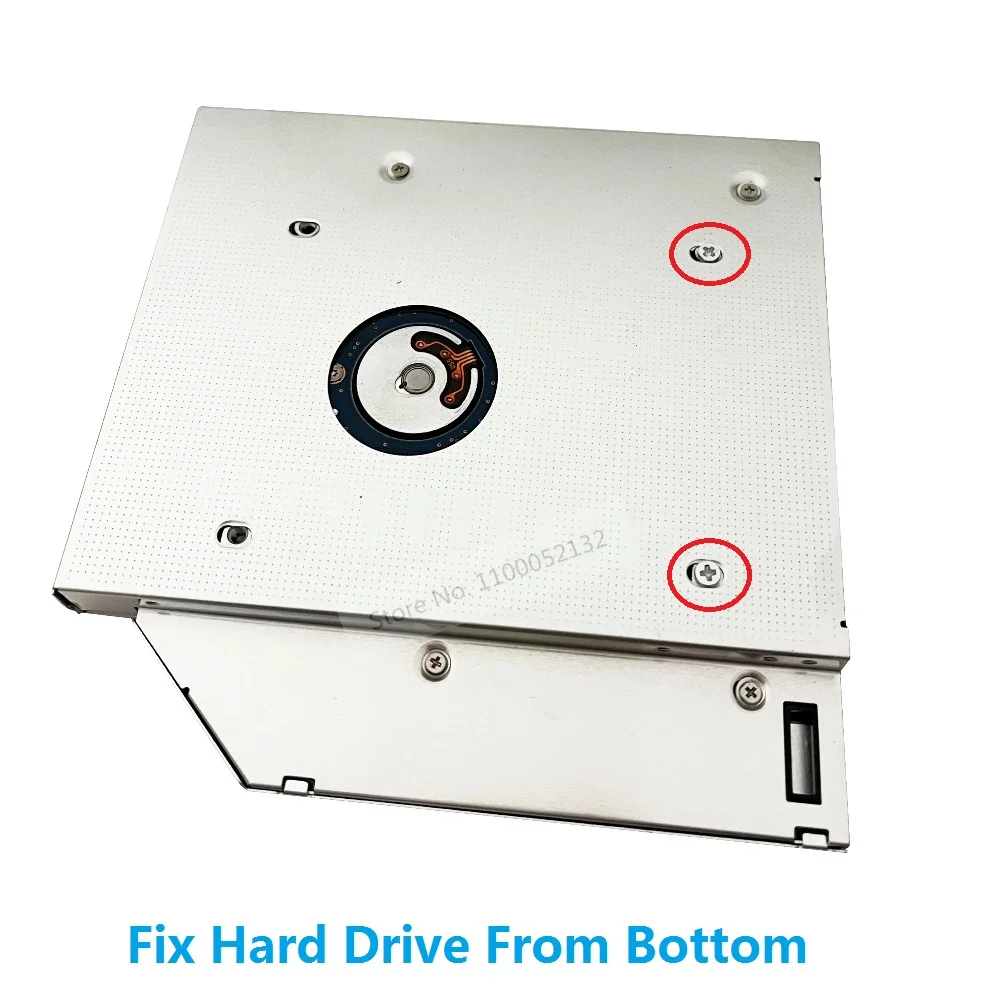 Фото 2-й жесткий диск HDD SSD, оптический кронштейн Caddy, рамка SATA для Toshiba Satellite R830 m840 C50-A-157 C75-A-14D c50-B-17R №5