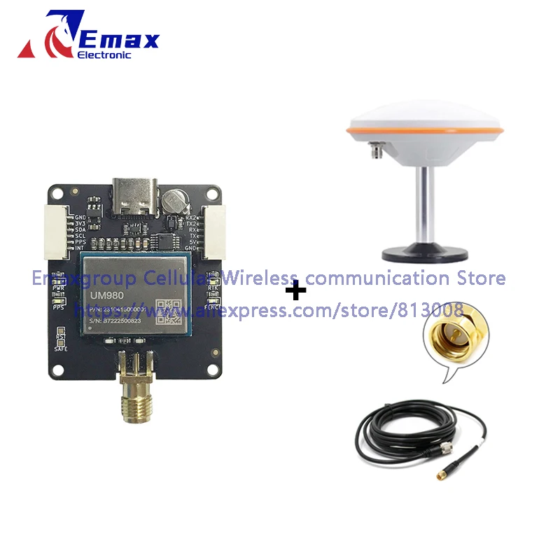 UM980 EM-980D3 Core Board Type C серийный модуль с фотовспышкой