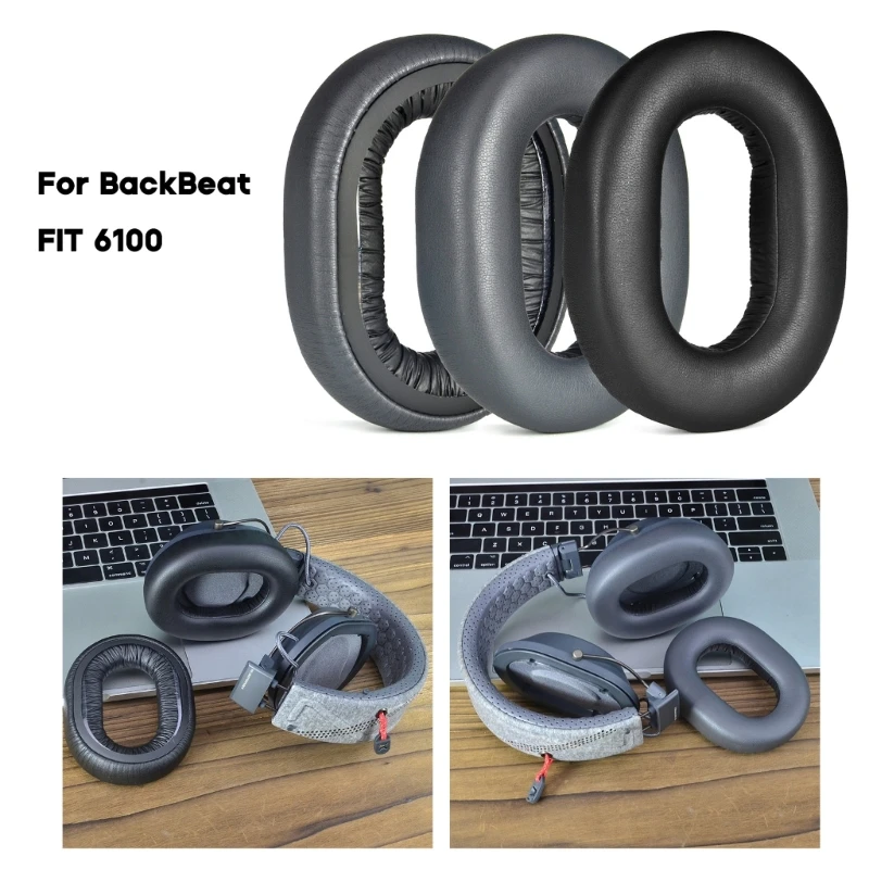 Фото Сменные амбушюры, амбушюры для гарнитуры BackBeat FIT 6100, мягкие и эластичные амбушюры для лучшего качества звука №2