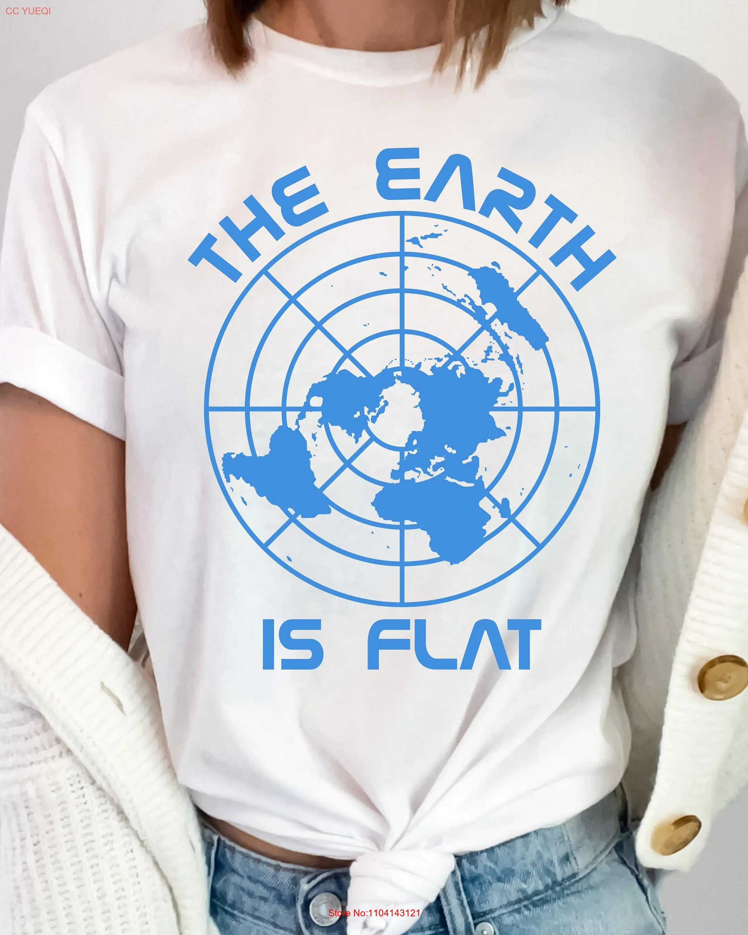 Футболка Flat Earth FirmamenT Gleason Earther Мужская с длинным или коротким рукавом