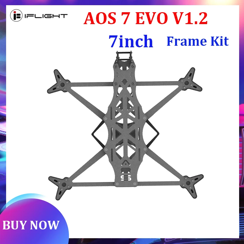 Набор рамок IFlight оси 7 EVO V1.2 7 дюймов с 8 мм рычагом для FPV гоночного дрона свободного стиля дальнего радиуса действия