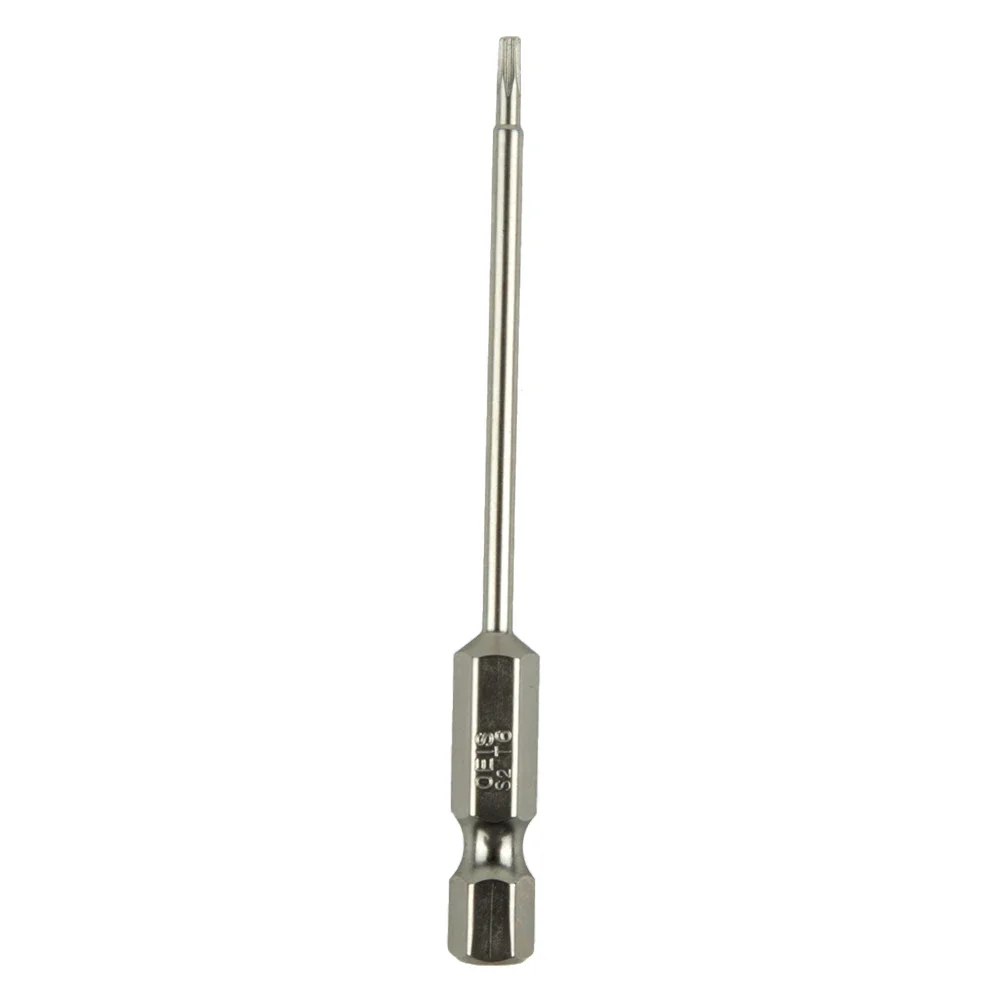 Ручные инструменты Отвертка Полая насадка Torx Magnetic Magnetisch Silver T6-T40 Шестигранный хвостовик Легированная сталь Точный винт От винт