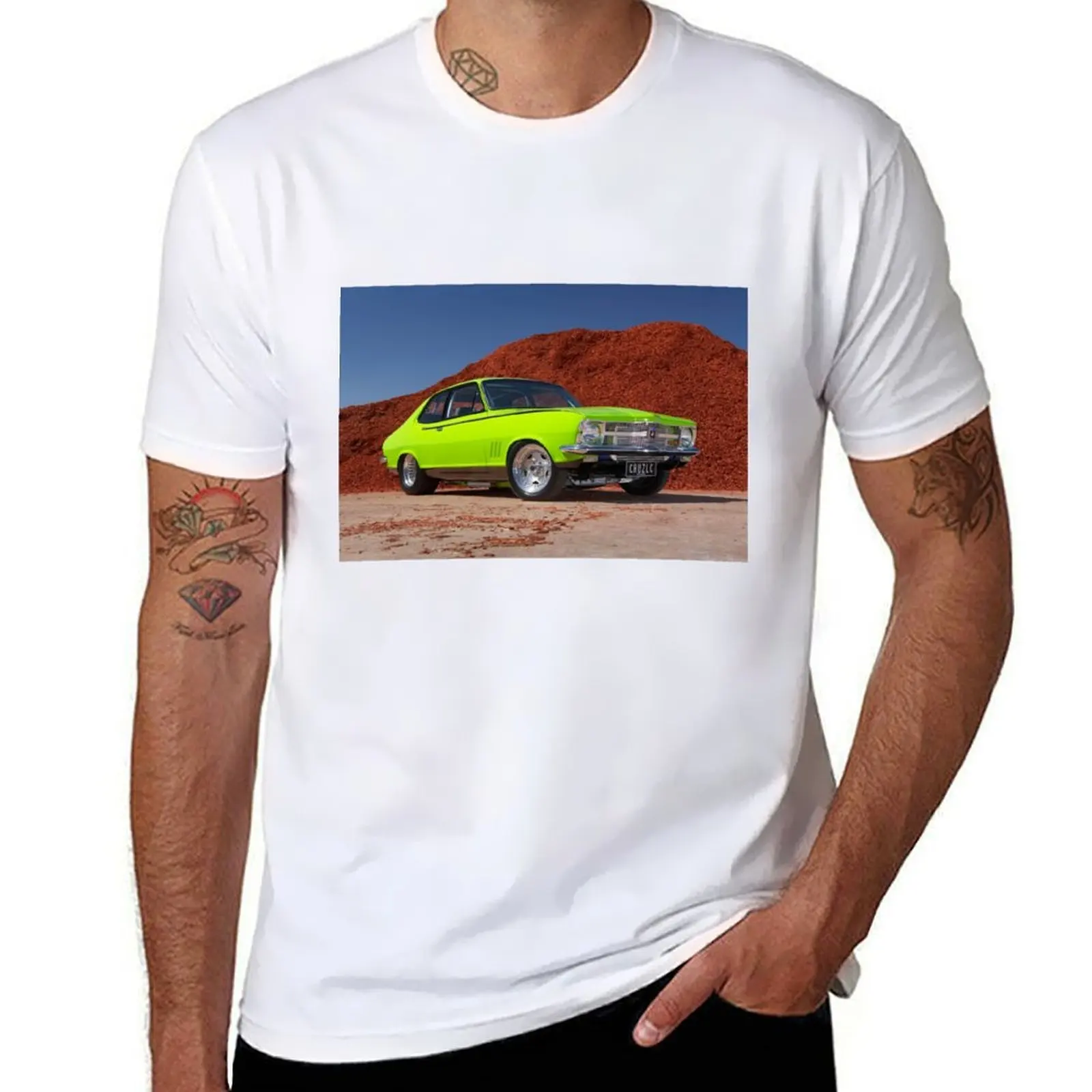 Зеленая футболка Holden LC Torana, футболки с аниме, мужская футболка большого размера, хлопковая футболка высокого качества