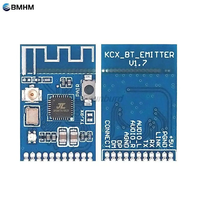 Модуль Bluetooth 5,3, модуль аудиопередатчика, стереозвук GFSK, беспроводная плата, динамик KCX _ BT _ излучатель 5