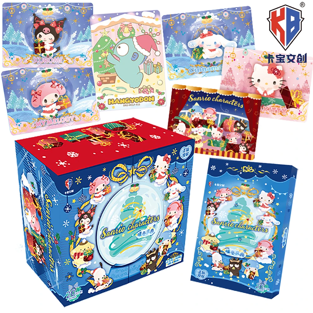 Новая оригинальная коллекционная карта KABAO Sanrio, теплая банкетная тема, ограниченная серия, японская мультяшная звезда, креативные праздничные игрушки