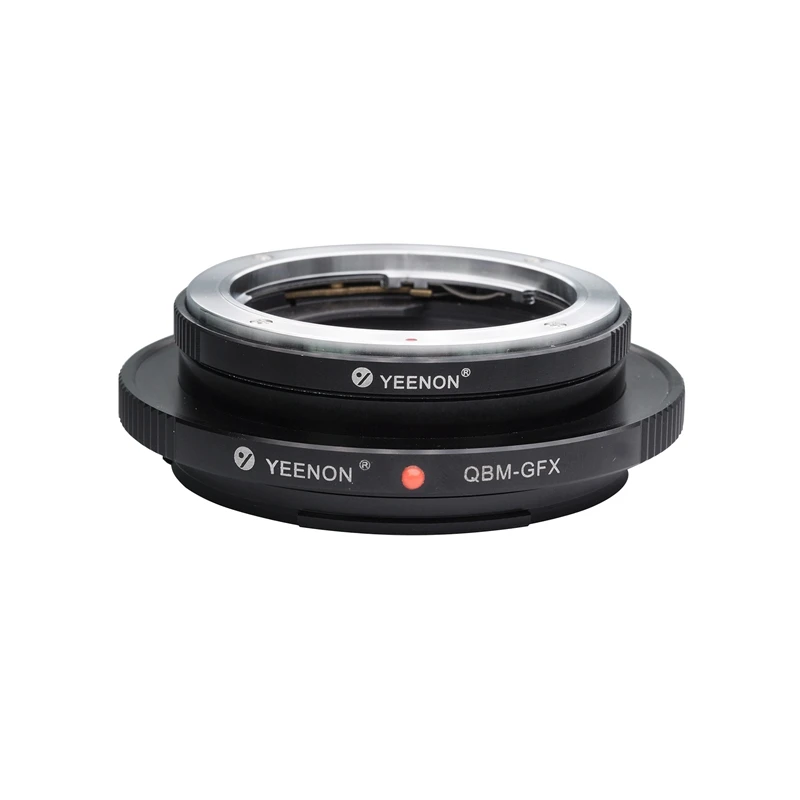 Адаптер для объектива с ручной фокусировкой для объектива Rollei QBM для Fujifilm GFX Mount Camera GFX100SII/GFX100II/GFX100/GFX50SII