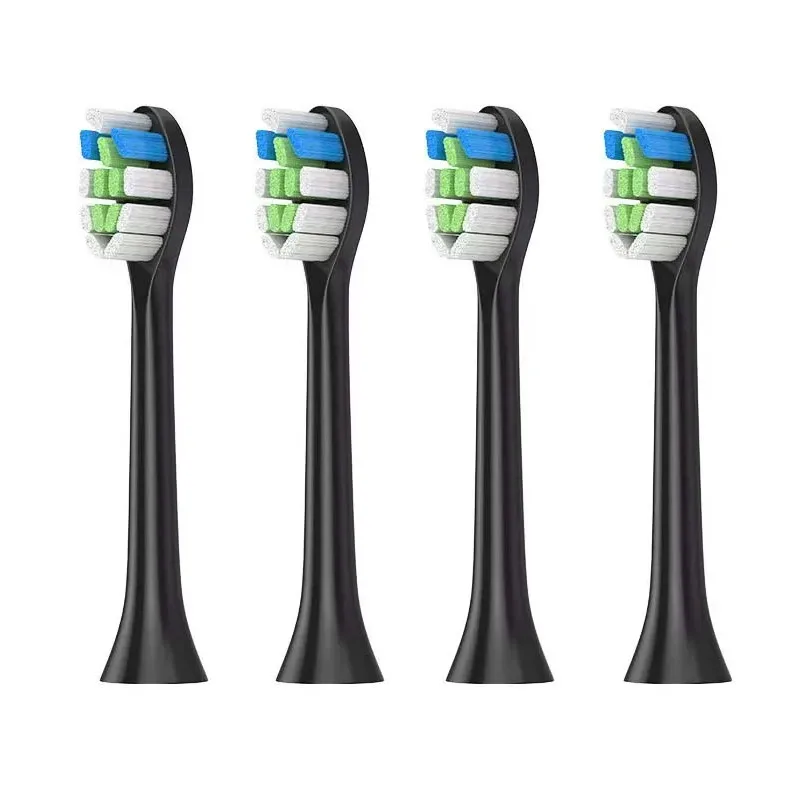 2/4 шт. насадки для зубных щеток с защитными чехлами для насадок Philips Sonicare, подходят для 3 серии 6, Gum Health DiamondClean
