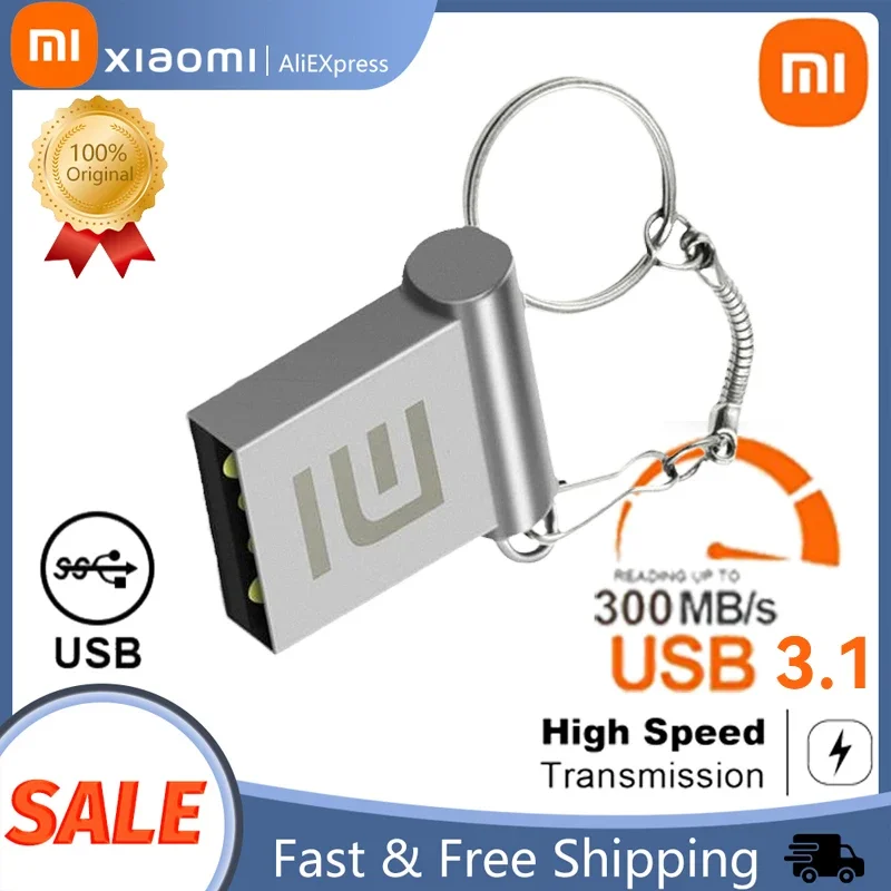 Портативный флеш-накопитель Xiaomi, Usb 3,0, 1 ТБ (art.: 3920c4eda27ee) - 3920c4eda27ee