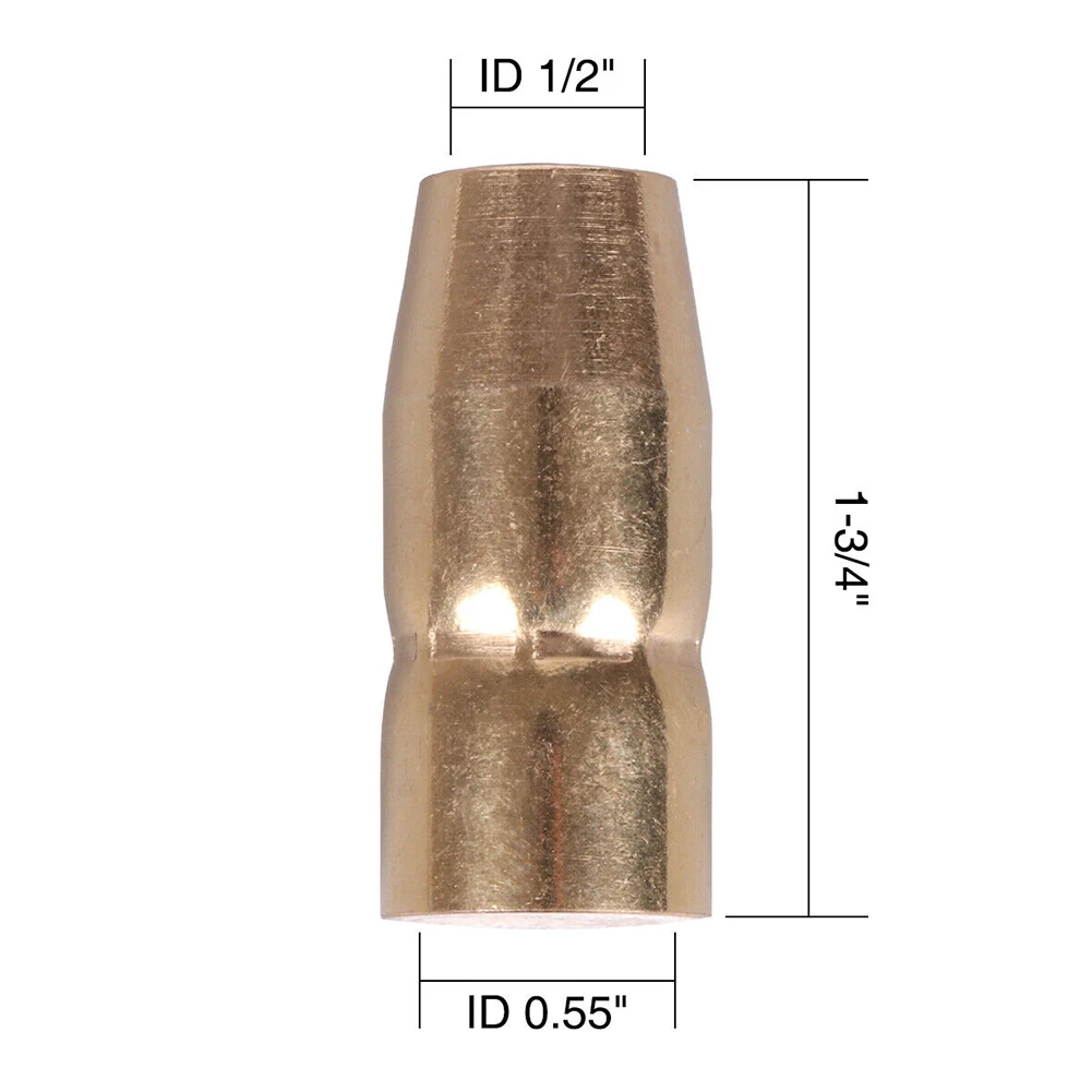 Фото Комплект газовых насадок для фонаря MIG, фонарь для фонаря, M-100/150 Hobart/10 насадка-диффузор 1/2 дюйма, насадка с отверстием для сопла 0,6 мм/0,8 мм/0,9 мм №3