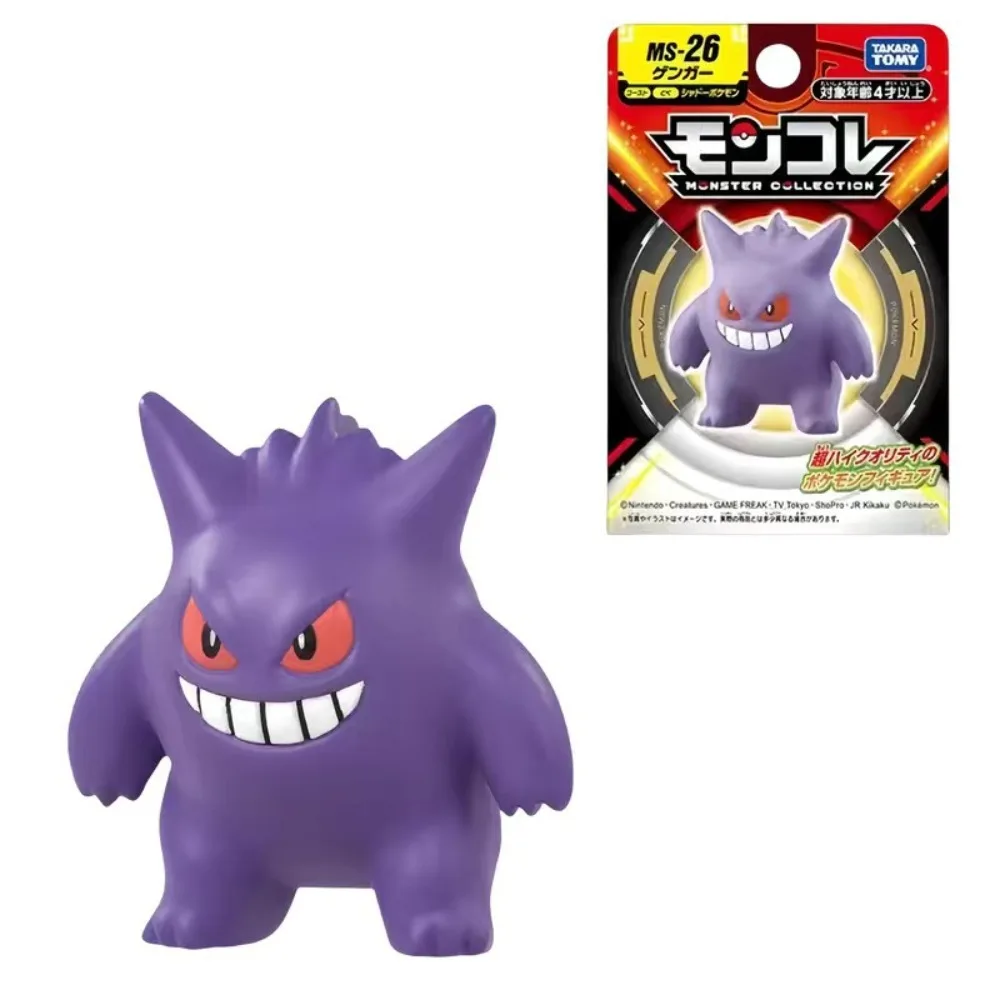 Оригинальные фигурки TAKARA TOMY Pokemon MS Series, модель карманных монстров, украшение