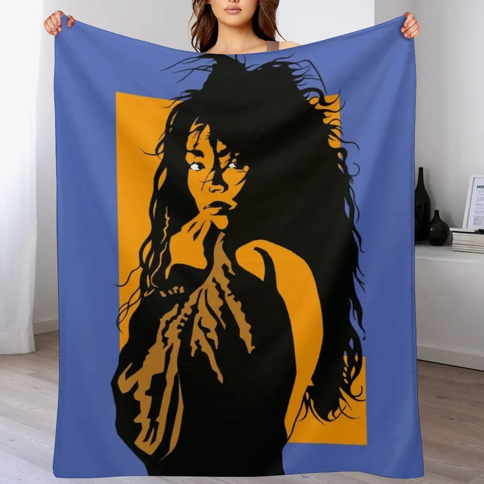 Jody Watley, вырезанная бумага на борту, 15 x 20, 2013, пледы, зимние кровати, самые мягкие декоративные одеяла для диванов