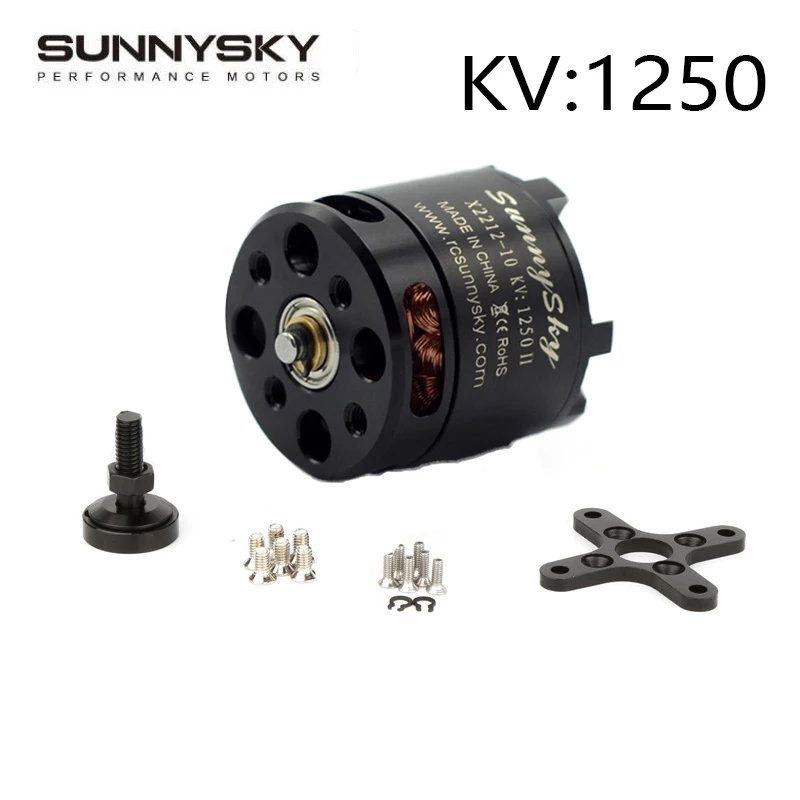 1-3 шт. Sunnysky X2212 1250KV/KV 2-4S бесщеточный двигатель (короткий вал) для квадрокоптера RC с несколькими роторами 2-4S бесщеточный двигатель